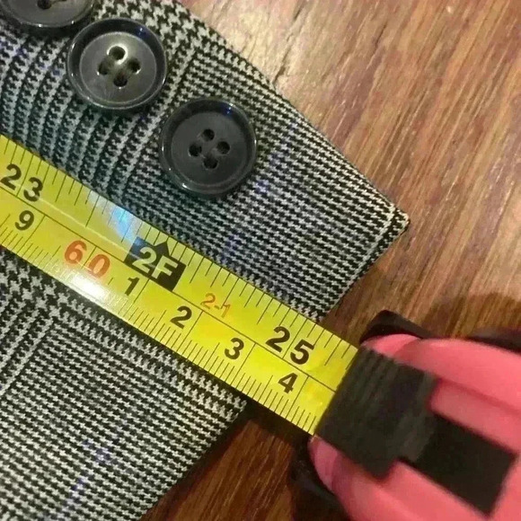 Blazer Sportscoat 100% Virgin Wool size 42 R 42R Two Button Placket - Picture 10 of 11